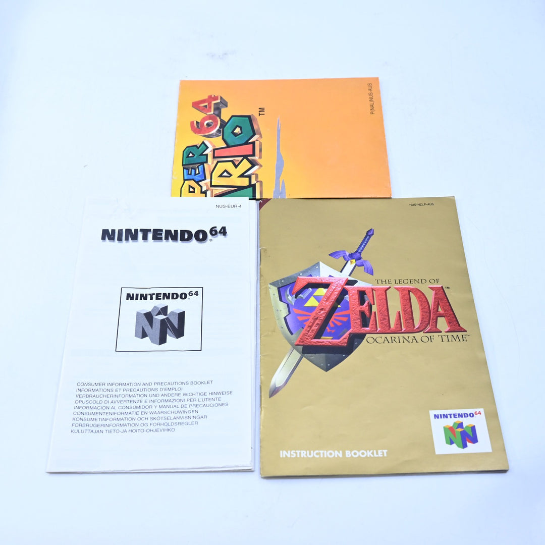 The Legend of Zelda: Ocarina of Time - N64 / Nintendo 64 Boxed Game - PAL