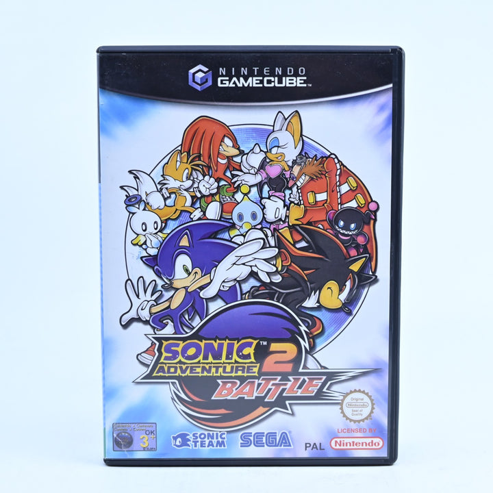 Sonic Adventure 2: Battle - Nintendo Gamecube Game + Manual - PAL - FREE POST!