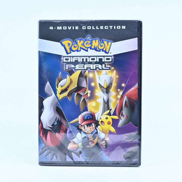 Pokemon: Diamond and Pearl - SEALED! 4-Movie Collection - Region 1 - Anime DVD