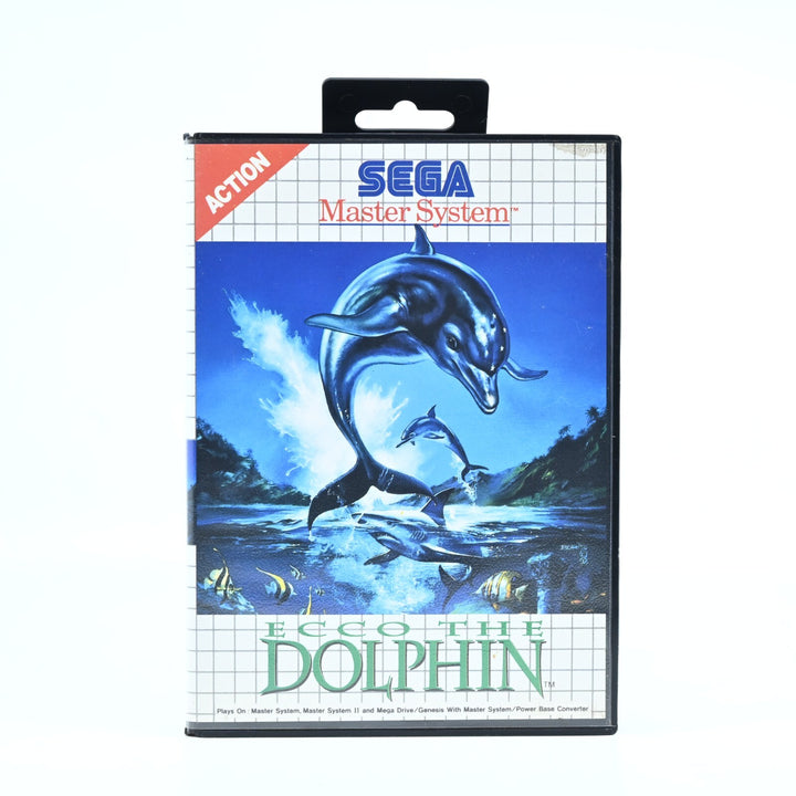 Ecco the Dolphin - Sega Master System Game + Manual - PAL - FREE POST!