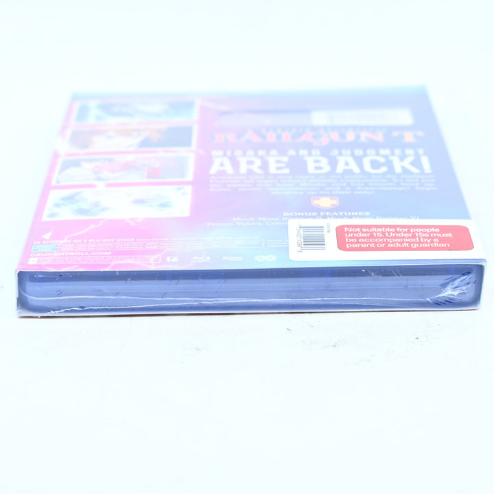SEALED! A Certain Scientific Railgun T - Season 3 Blu-Ray - FREE POST!