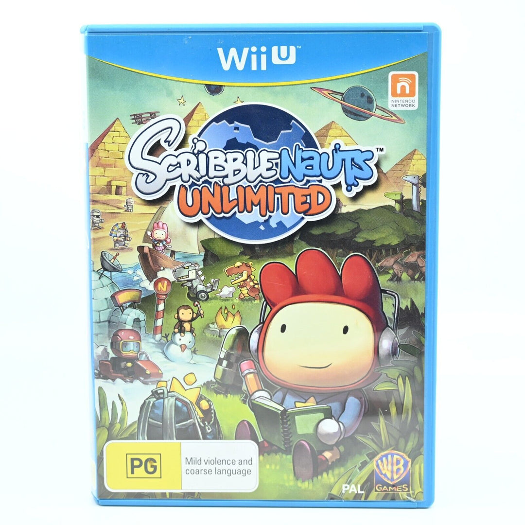 Scribblenauts Unlimited - Nintendo Wii U Game - PAL - FREE POST!