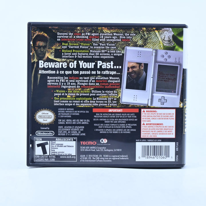 Again - Nintendo DS Game - REGION FREE + Manual - FREE POST!