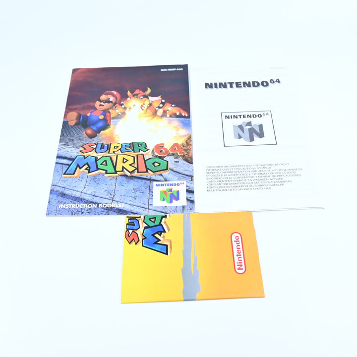 Super Mario 64 - N64 / Nintendo 64 Boxed Game - PAL - FREE POST!