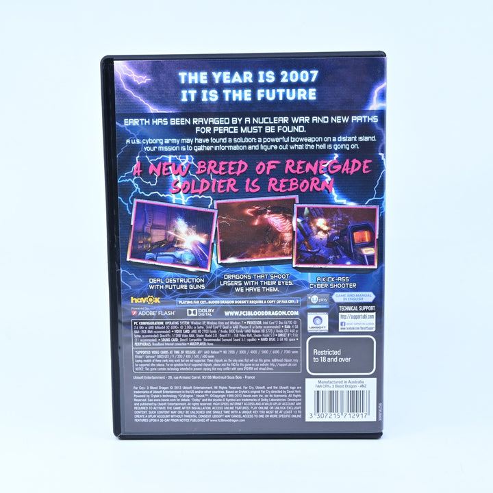 Far Cry 3: Blood Dragon - PC Game + Manual