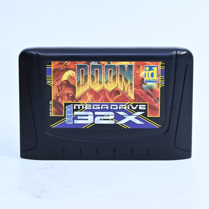 Doom - Sega Mega Drive Game / 32X Game - No Manual - PAL - FREE POST!