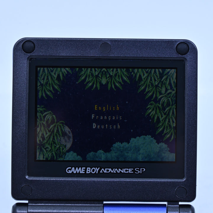 Blue / Black Reshell - AGS-001 - Nintendo Gameboy Advance / GBA SP Console
