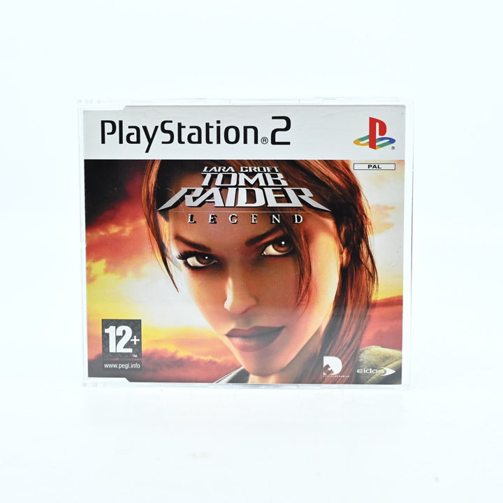 Lara Croft Tomb Raider Legend Promo Disk- Sony Playstation 2 / PS2 Game + Manual