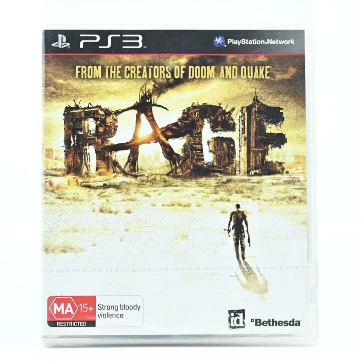 SEALED! Rage - Sony Playstation 3 / PS3 Game - MINT DISC!