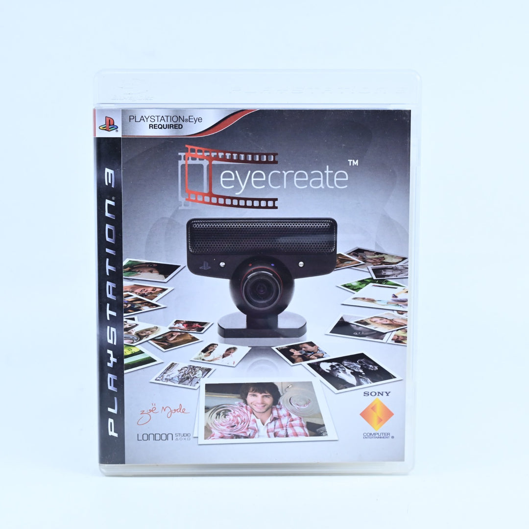 EyeCreate - Sony Playstation 3 / PS3 Game + Manual - FREE POST!