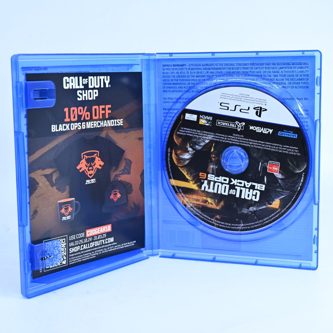 Call of Duty: Black Ops 6 - Sony Playstation 5 / PS5 Game - MINT DISC!