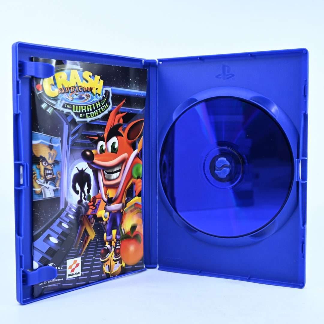 Crash Bandicoot: The Wrath of Cortex - PS2 Game + Manual - PAL