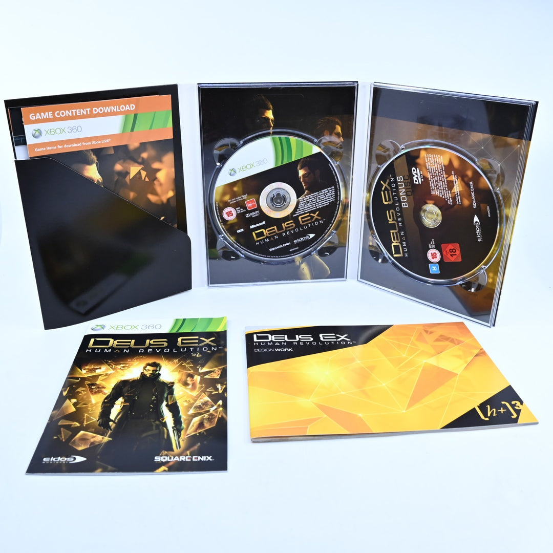 Deus Ex: Human Revolution Augmented Edition - Xbox 360 Game + Manual
