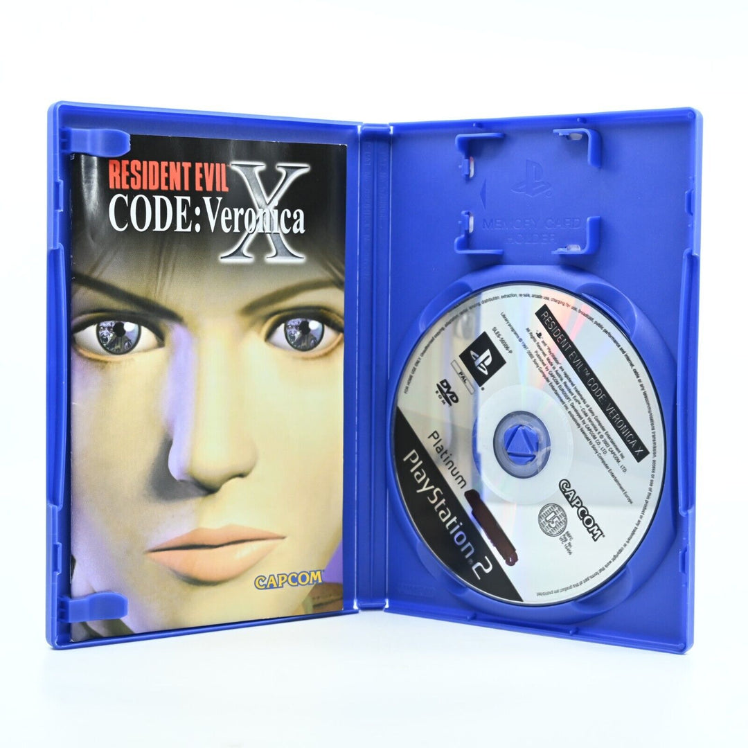 Resident Evil Code: Veronica X - Sony Playstation 2 / PS2 Game + Manual - PAL