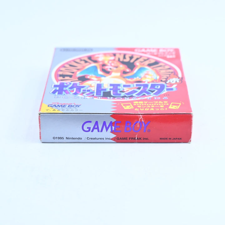 Pokemon Red Version - Nintendo Gameboy Boxed Game - No Map - NTSC-J
