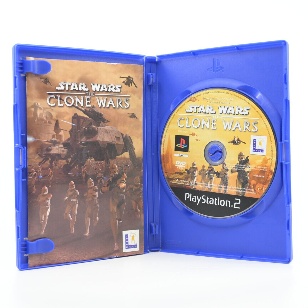 Star Wars: The Clone Wars - Sony Playstation 2 / PS2 Game - PAL - FREE POST!