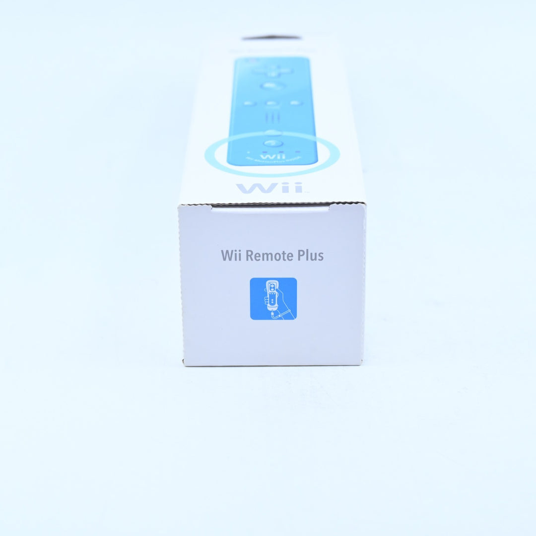 Blue Wii Remote + Motion Plus - Nintendo Wii Accessory - FREE POST! Wiimote