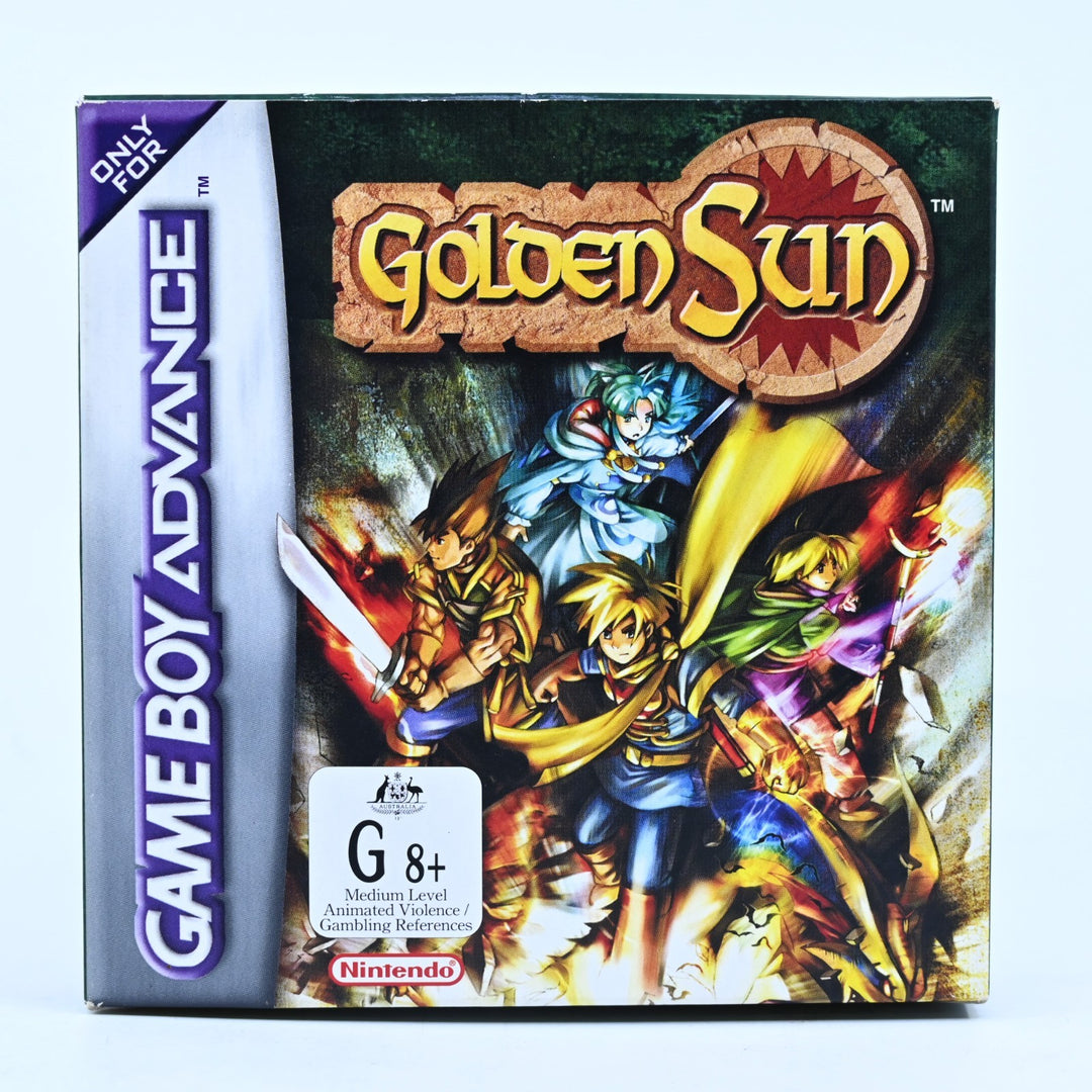 Golden Sun - Nintendo Gameboy Advance / GBA Boxed Game - PAL - FREE POST!