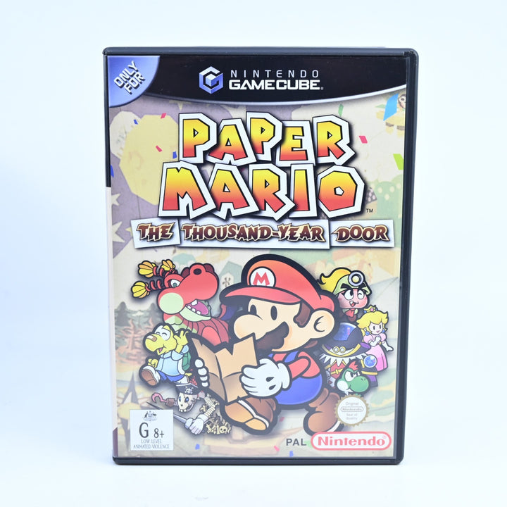 Paper Mario: The Thousand Year Door - Nintendo Gamecube Game + Manual - PAL