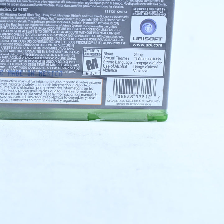 SEALED! Assassin's Creed IV Black Flag - Xbox One Game - REGION FREE