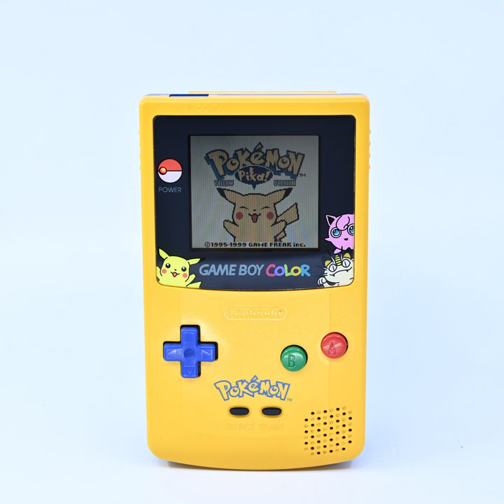 Pokemon Limited Pikachu Edition Boxed Console - Nintendo Gameboy Color Console