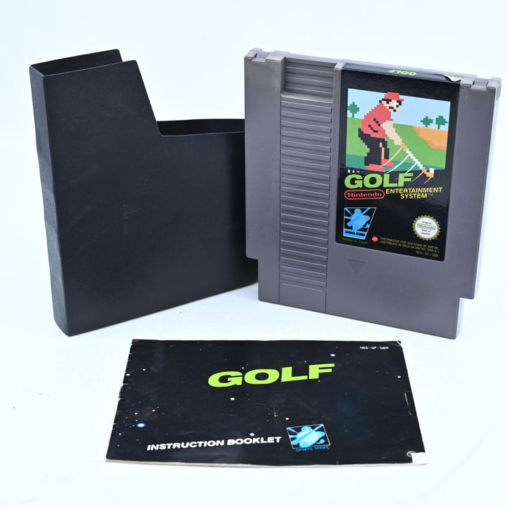 Golf + Manual - Nintendo Entertainment System / NES Game - PAL - FREE POST!