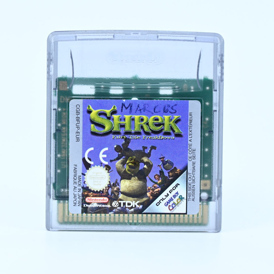 Shrek: Fairy Tale Freakdown - Nintendo Gameboy Color Game - PAL - FREE POST!