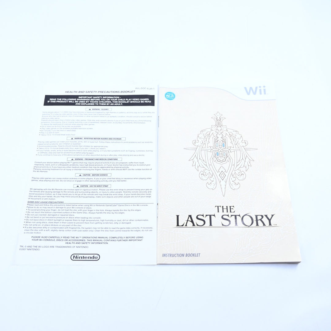 The Last Story - Nintendo Wii Game + Manual - PAL - MINT DISC!