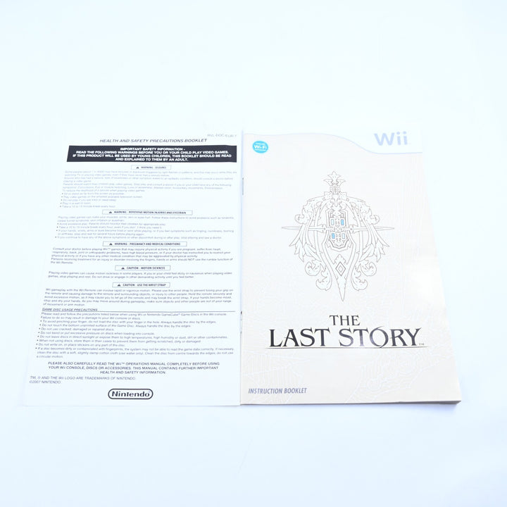 The Last Story - Nintendo Wii Game + Manual - PAL - MINT DISC!