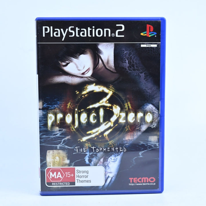 Project Zero 3: The Tormented - Sony Playstation 2 / PS2 Game + Manual - PAL