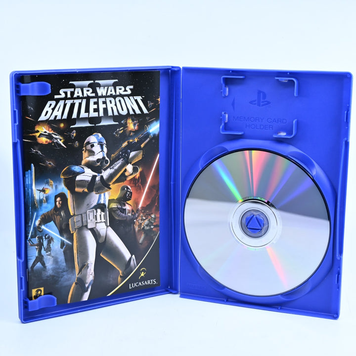 Star Wars Battlefront II - PS2 Game + Manual - PAL - NEAR MINT DISC!