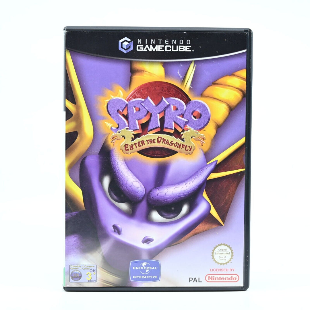 Spyro: Enter the Dragonfly - Nintendo Gamecube Game + Manual - PAL - FREE POST!