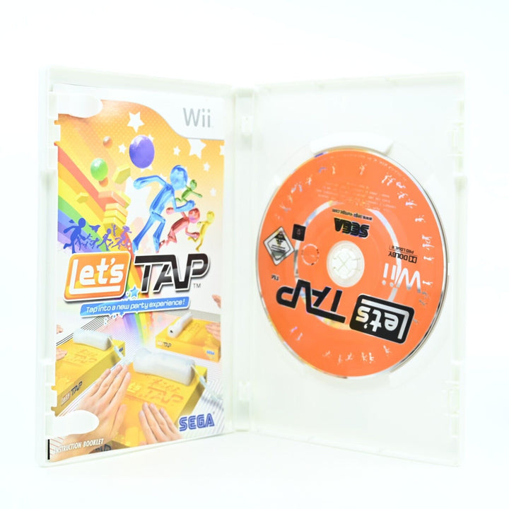Let's Tap - Nintendo Wii Game - PAL - MINT DISC!