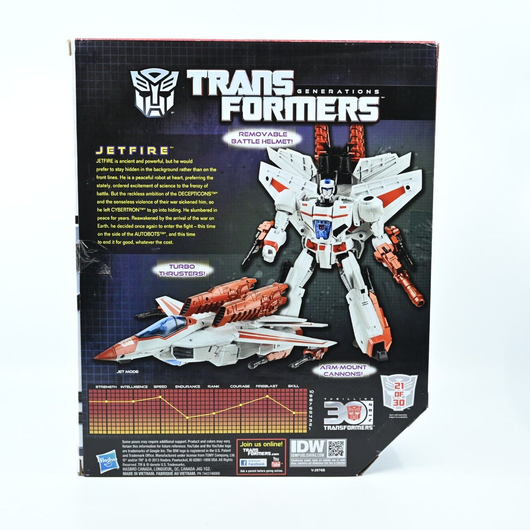Transformers Generations Thrilling 30 - Jetfire Leader Class Transformer