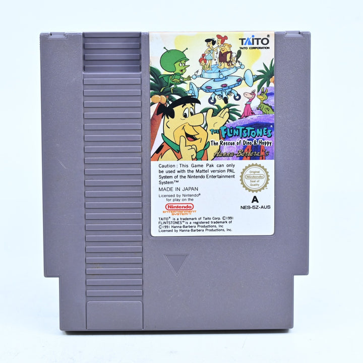 The Flintstones: The Rescue of Dino and Hoppy - NES Game - PAL - FREE POST!