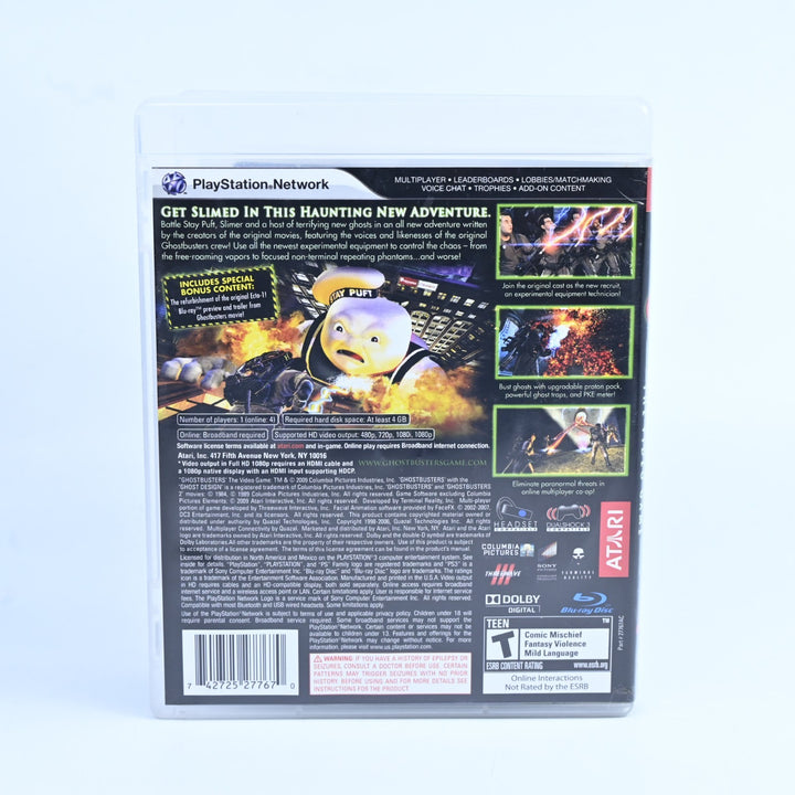 Ghostbusters: The Video Game - PS3 Game + Manual - Region Free