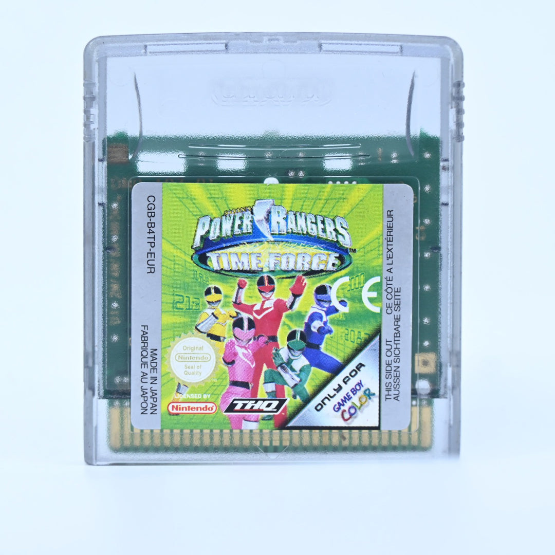 Power Rangers Time Force - Nintendo Gameboy Color Game - PAL - FREE POST!