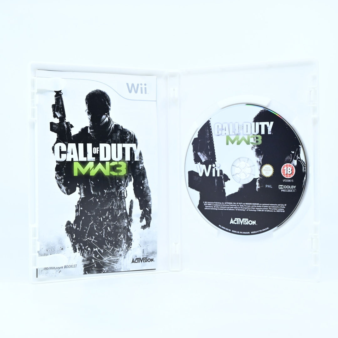 Call of Duty: Modern Warfare 3 - Nintendo Wii Game + Manual - PAL