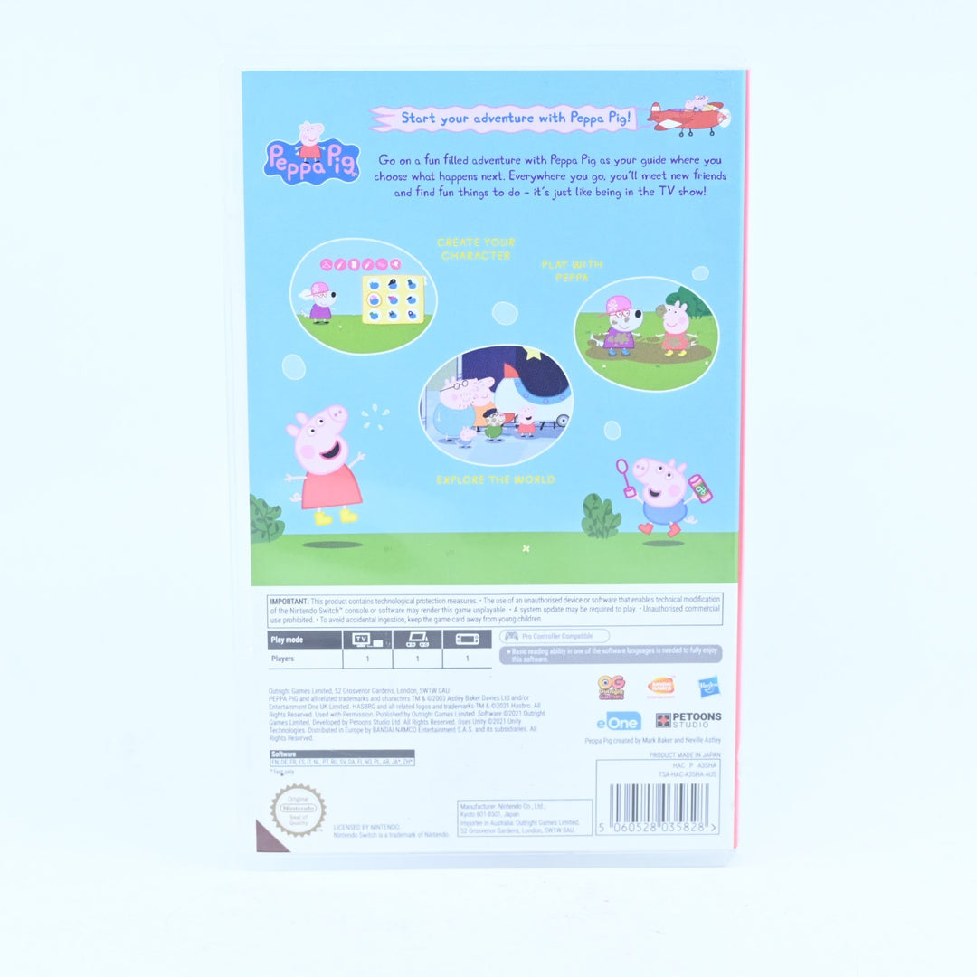 My Friend Peppa Pig - Nintendo Switch Game - FREE POST!
