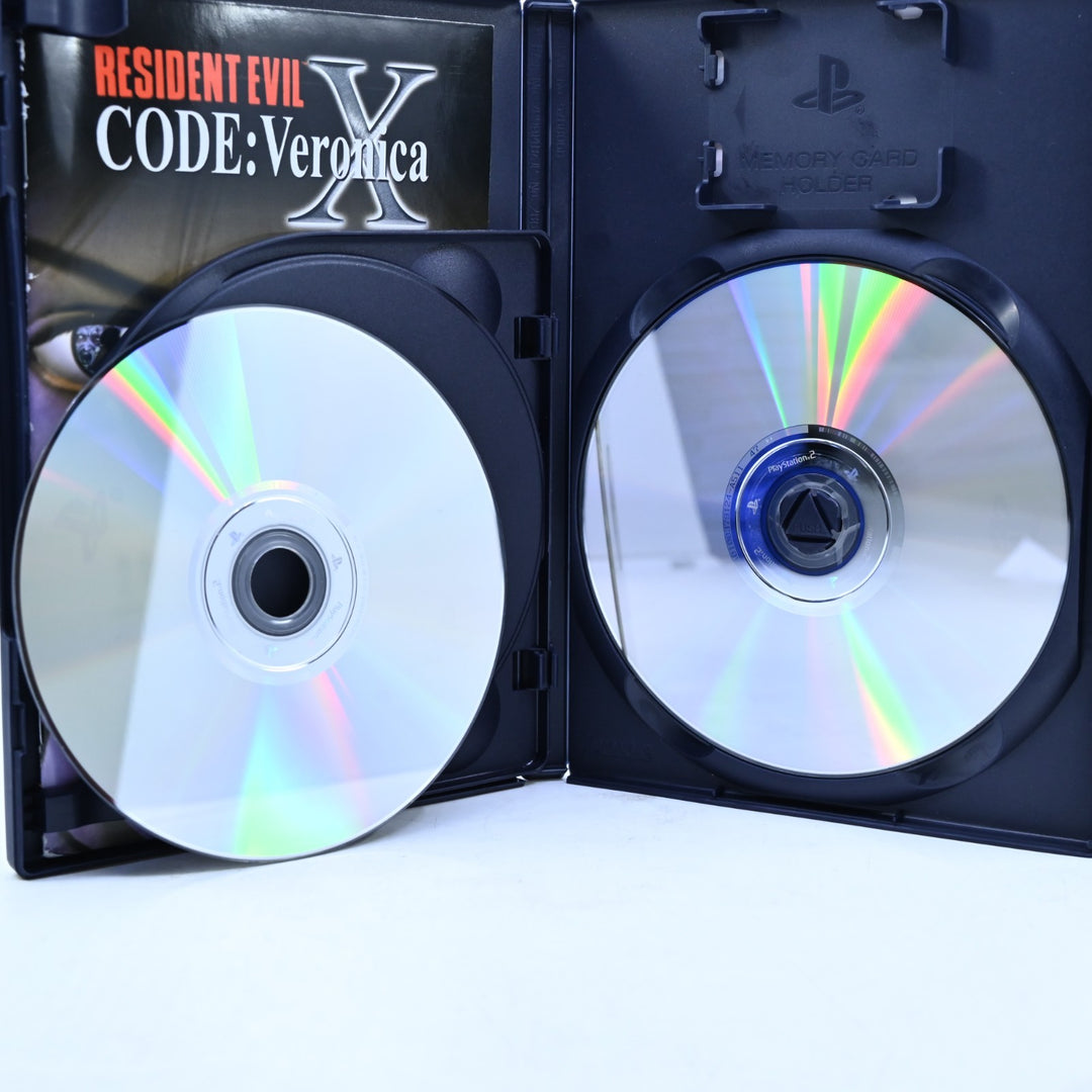 Resident Evil CODE: Veronica X - PS2 Game + Manual + DMC Demo - PAL - MINT DISC!