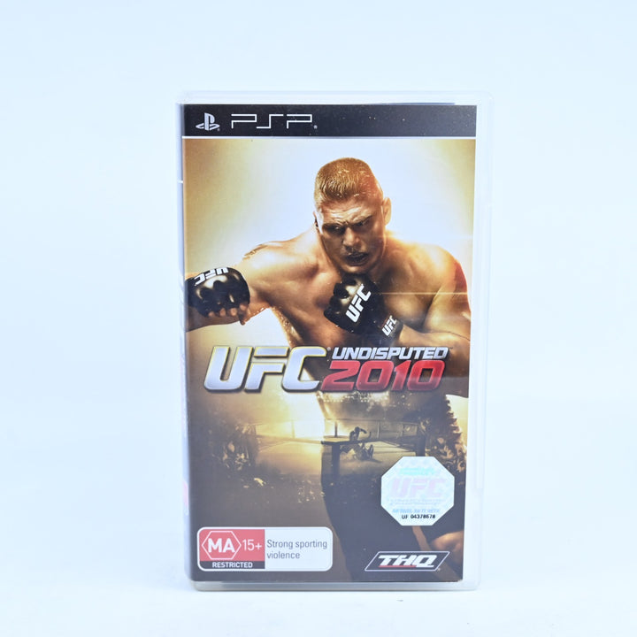 UFC Undisputed 2010 - Sony PSP Game + Manual - FREE POST!
