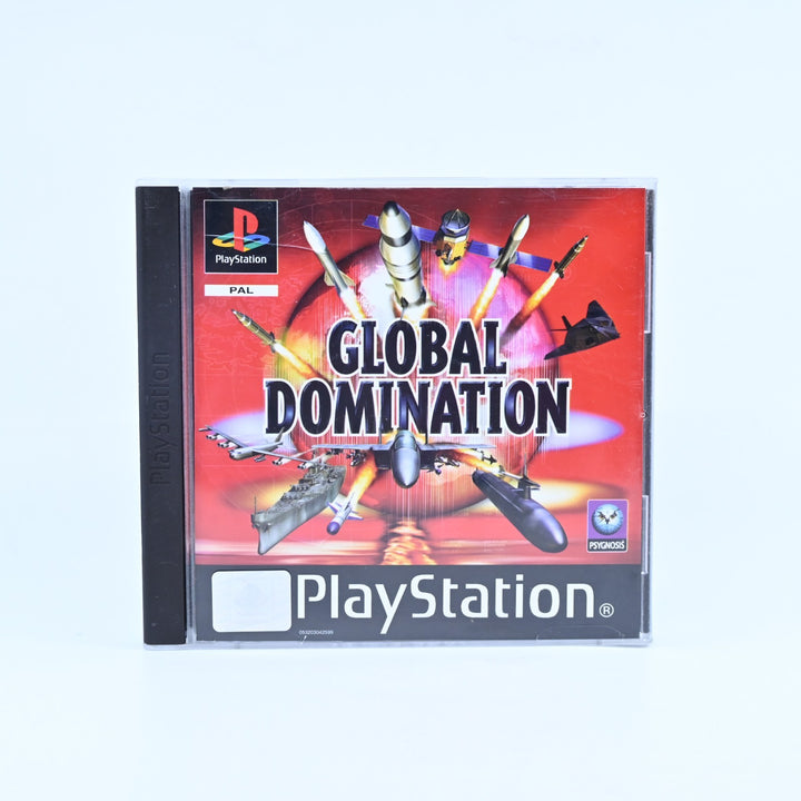 Global Domination - Sony Playstation 1 / PS1 Game + Manual - PAL - MINT DISC!