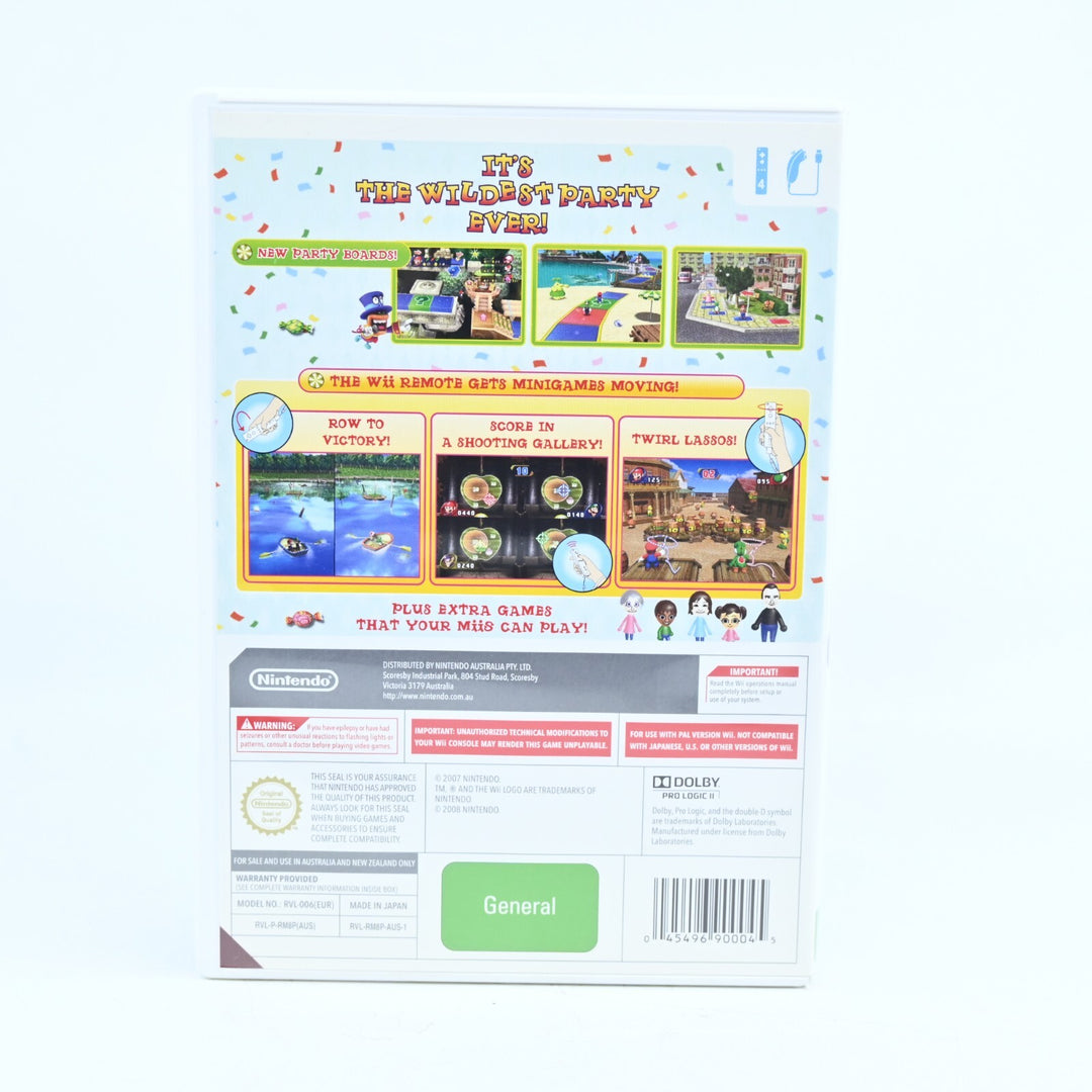 Mario Party 8 - Nintendo Wii Game + Manual - PAL - MINT DISC!