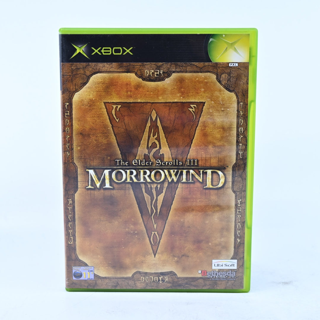 The Elder Scrolls III: Morrowind - Original Xbox Game + Manual - No Map - PAL