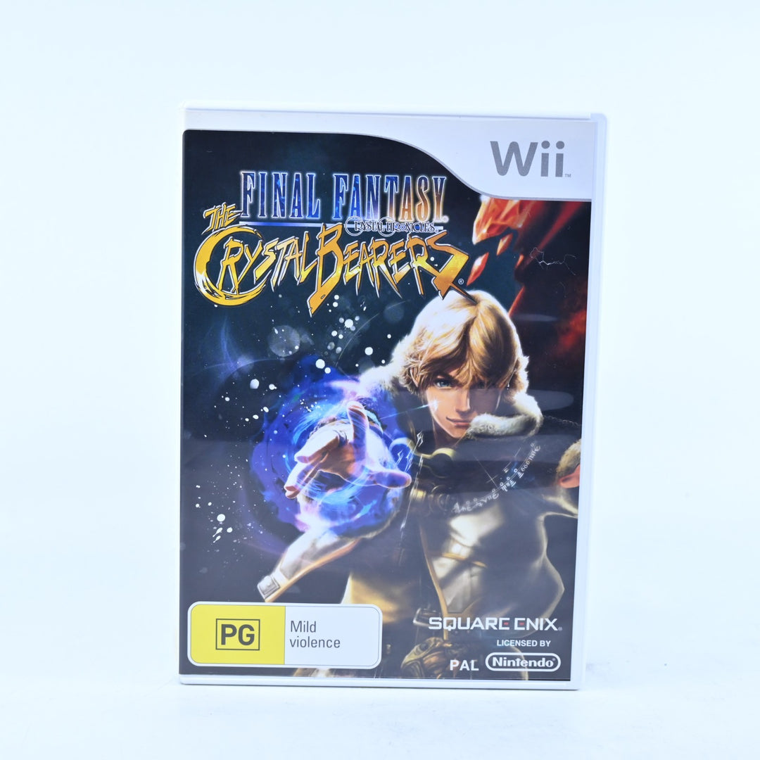 Final Fantasy: The Crystal Bearers - Nintendo Wii Game + Manual - PAL