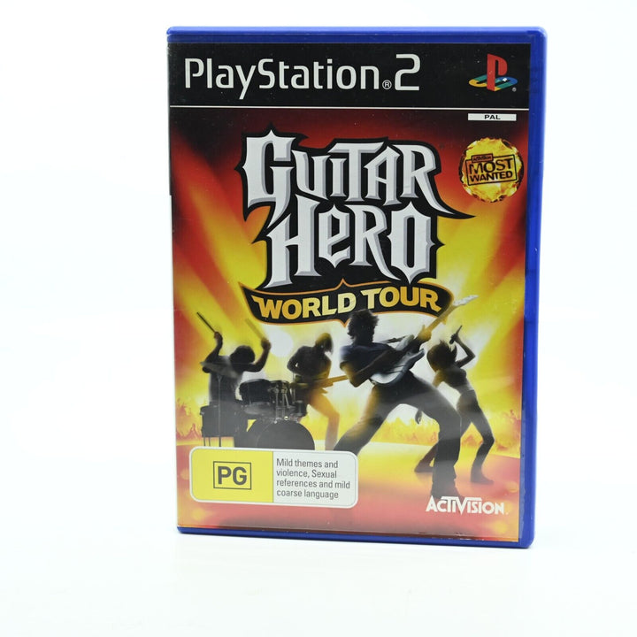 Guitar Hero World Tour - Sony Playstation 2 / PS2 Game - PAL - MINT DISC!
