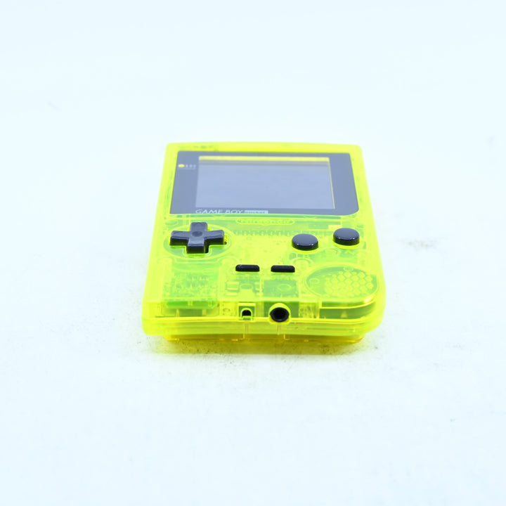 Clear Yellow - IPS - Nintendo Gameboy Pocket Console - MGB-001 - FREE POST!