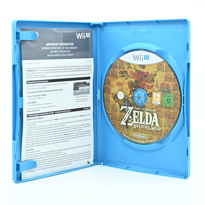 The Legend of Zelda: Breath of the Wild - Nintendo Wii U Game - PAL
