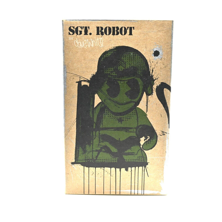 AS NEW! Kidrobot SGT. Robot 017 - vinyl figure in Box! 8 inch Toy