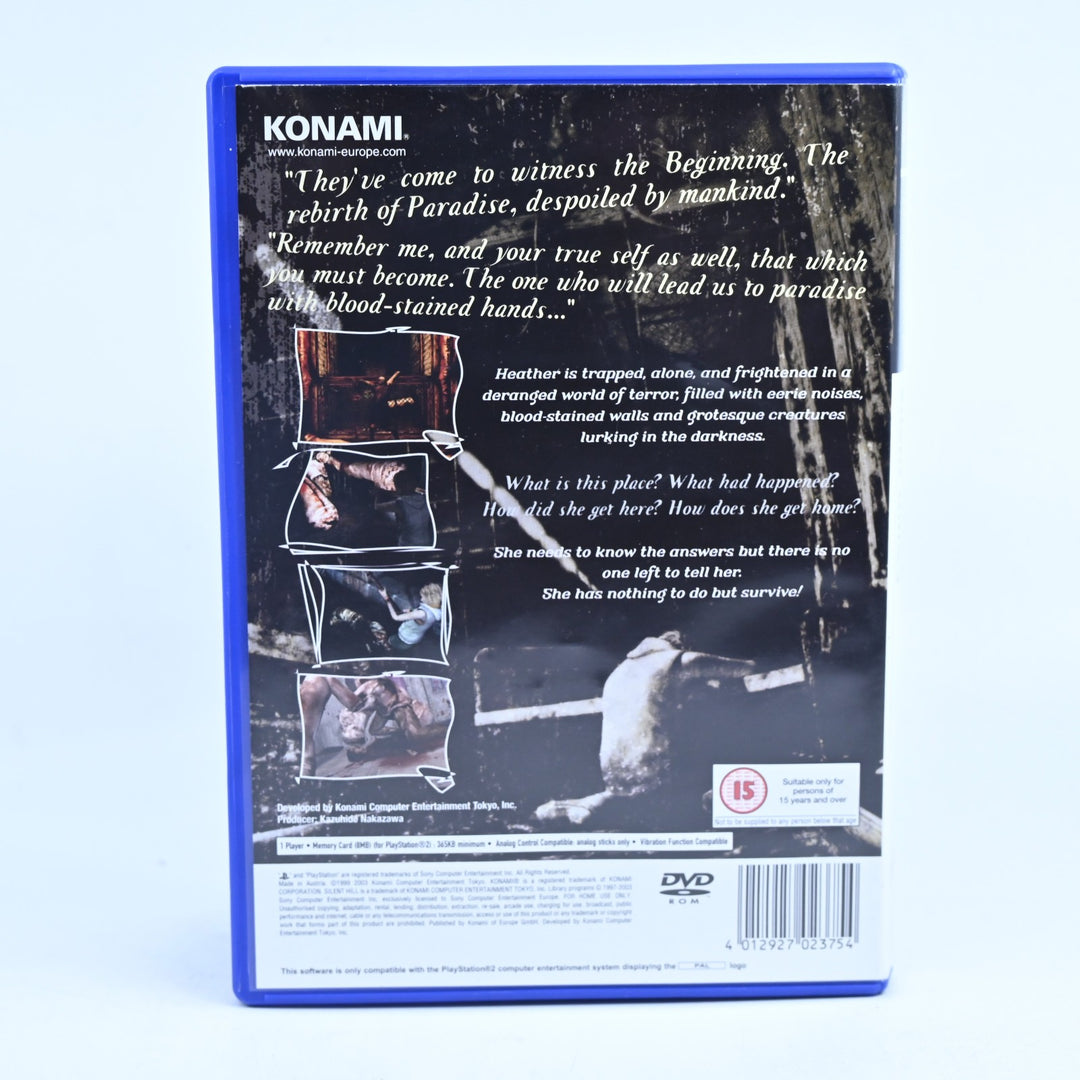 Silent Hill 3 - Sony Playstation 2 / PS2 Game + Manual - PAL - MINT DISC!